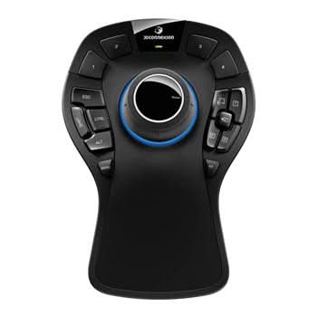3Dconnexion SpaceMouse Pro Wireless 3D Mouse - Bluetooth CAD Design Controller for Engineers & Architects - Perfect for AutoCAD, SolidWorks & 3D Modeling