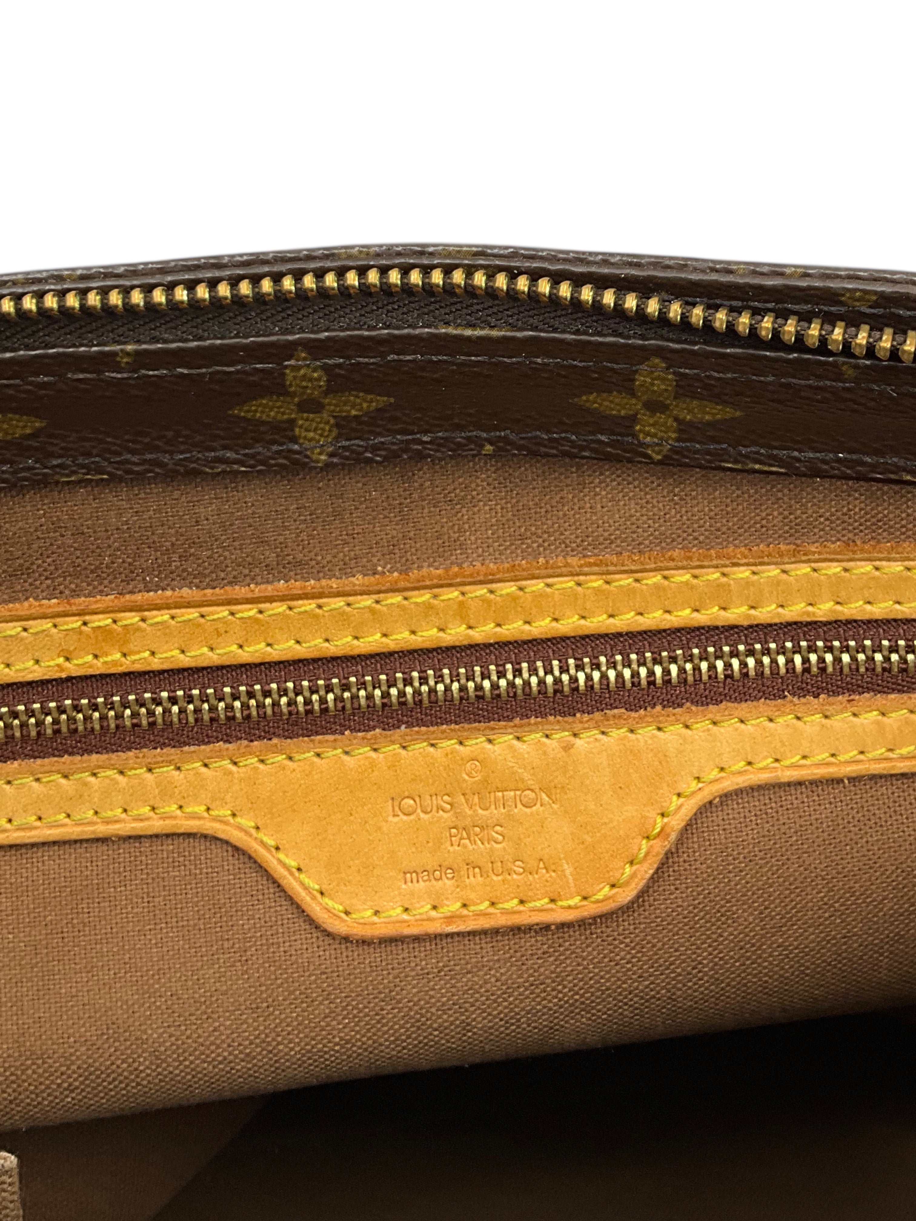 Louis Vuitton Monogram Canvas Cabas Piano Tote Bag - Luxury Designer Handbag for Women, Perfect for Work, Travel & Everyday Use