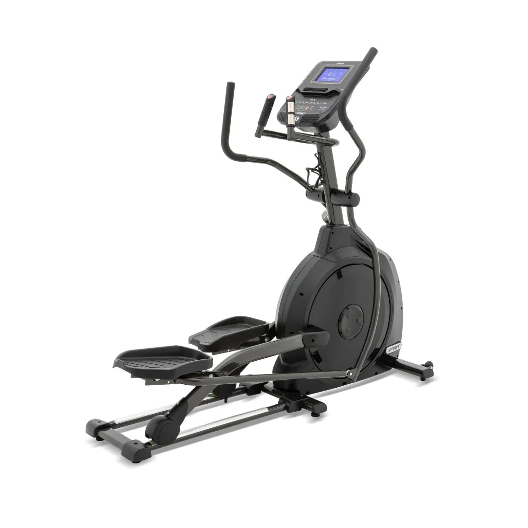 Spirit XE195V2 Elliptical Machine - Low Impact Cardio Trainer for Home Gym, Fitness & Weight Loss | Perfect for Small Spaces & Apartment Workouts