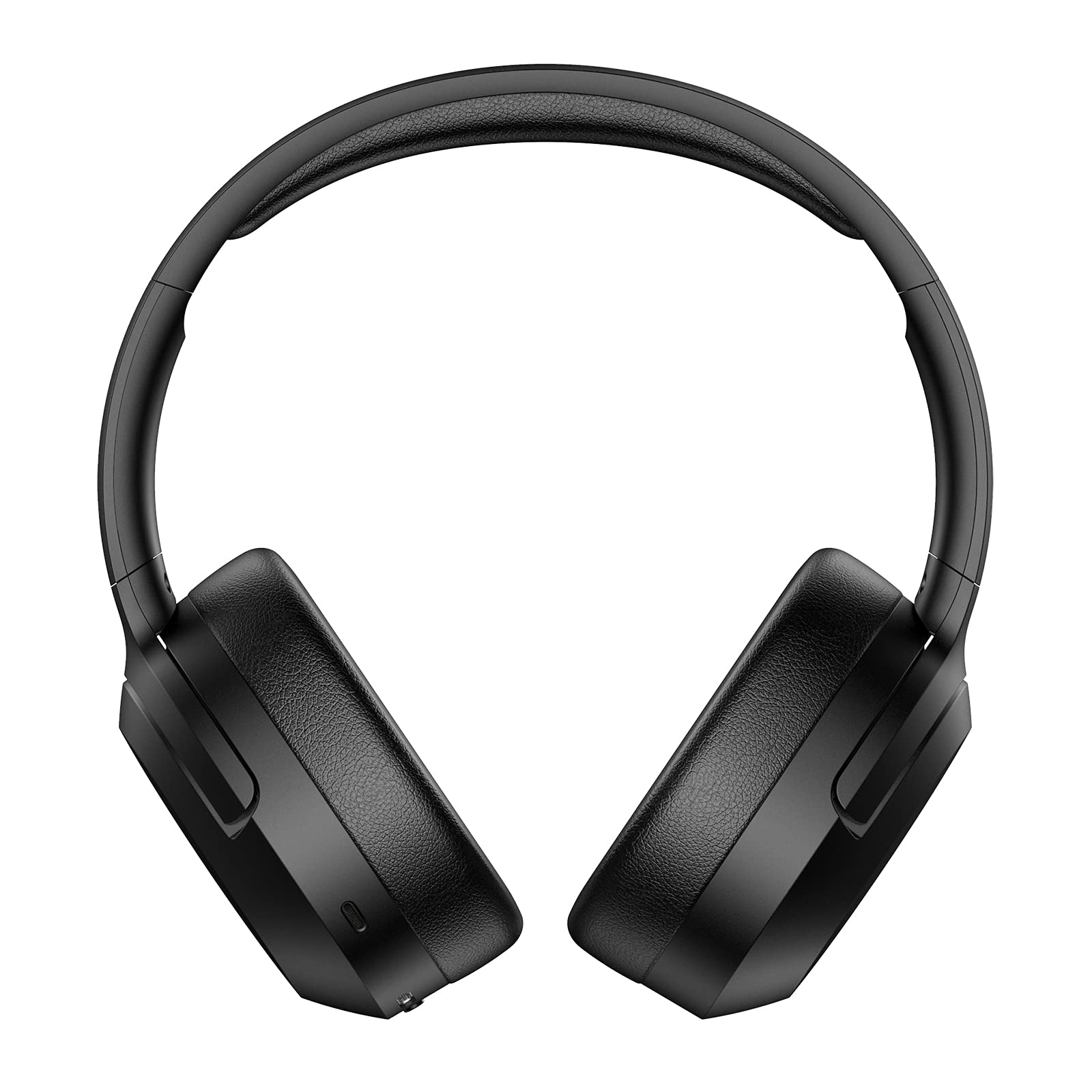 Edifier W820NB Active Noise Cancelling Bluetooth Headphones - 49H Playtime Wireless Headset with Hi-Res Audio & Deep Bass, Lightweight Comfortable Over-Ear Design for Travel, Home Office, Gaming & Commuting - Black