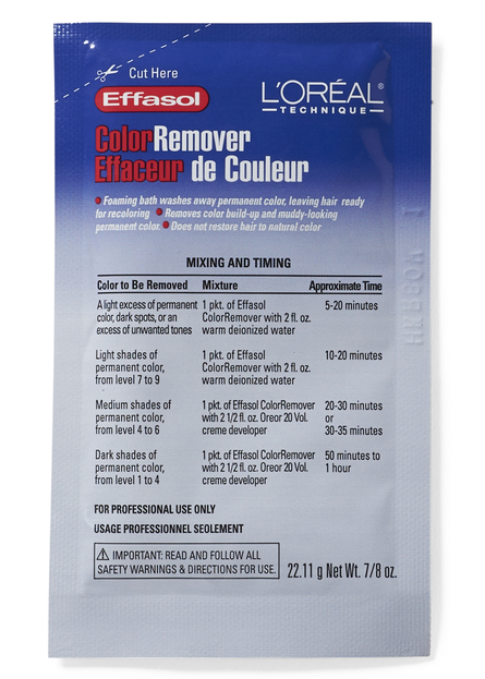 L'Oreal Professionnel Color Remover - Gentle Hair Color Corrector for Salon-Quality Results at Home | Perfect for Fixing Hair Dye Mistakes & Prepping for New Color