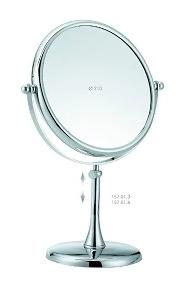 Janeke Double Sided Vanity Mirror with 3X Magnification - Lighted Makeup Mirror for Bathroom & Dressing Table - Perfect for Makeup Application, Skincare Routine & Grooming