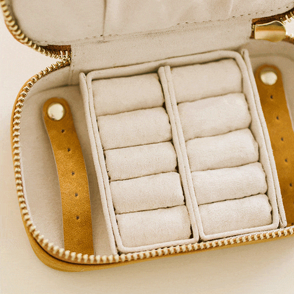 Elegant Jewelry Organizer Box - Premium Storage Case for Necklaces, Rings & Earrings - Perfect for Travel, Home & Gift Giving