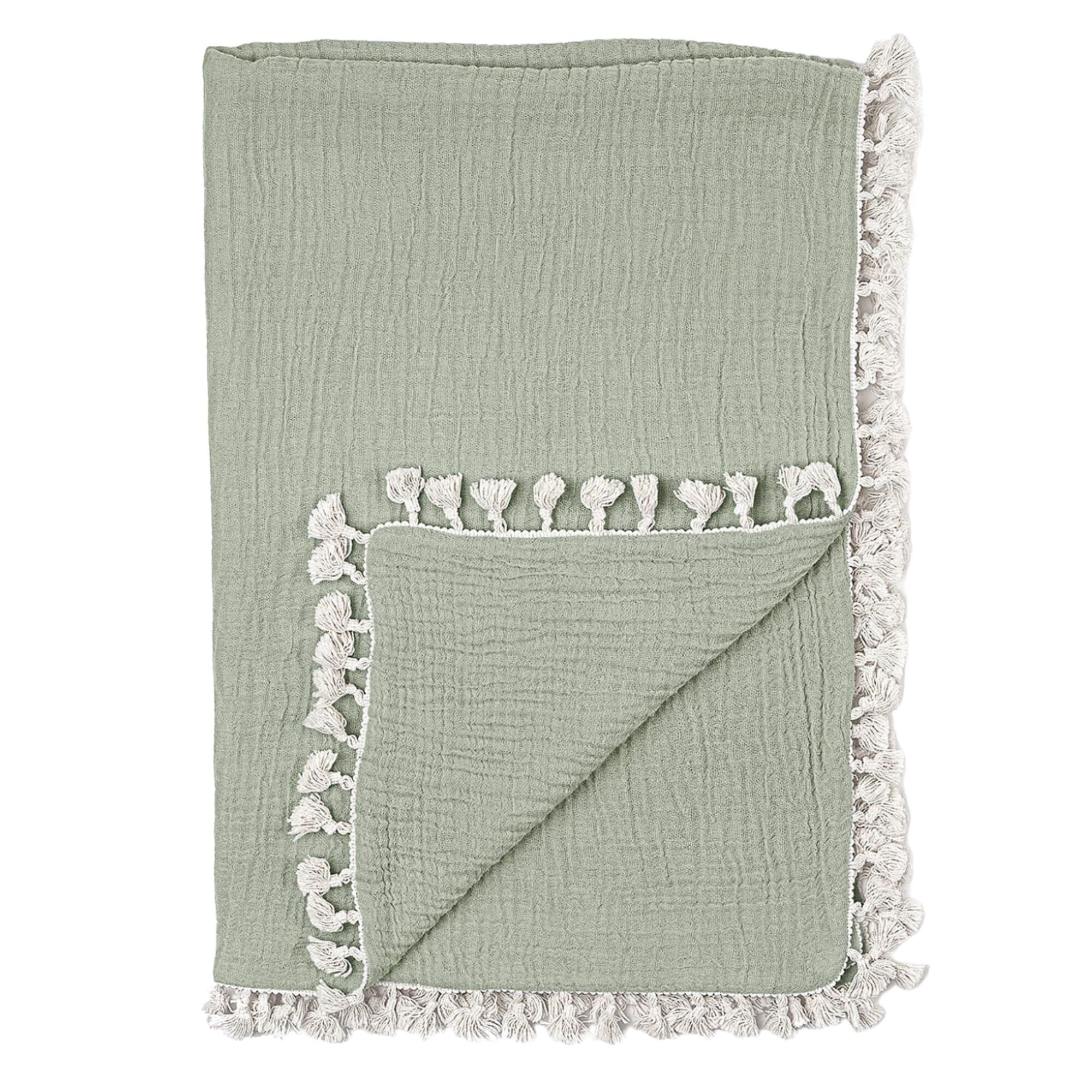 Premium 6-Layer Muslin Baby Blanket - Soft, Breathable & Lightweight for Newborns, Infants & Toddlers - Perfect for Swaddling, Nursing, Stroller & Crib Use