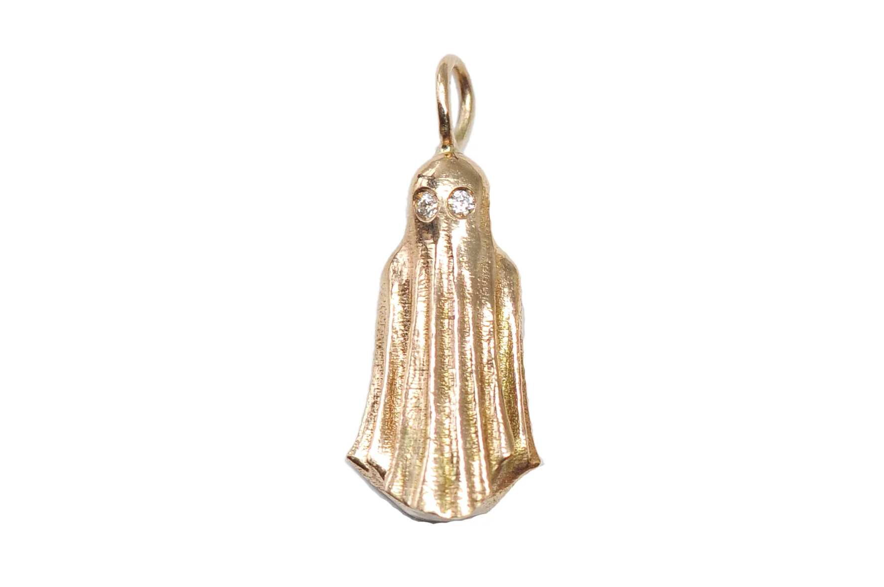 Stunning Diamond Ghost Necklace - Elegant & Unique Jewelry for Halloween, Cosplay & Gothic Fashion | Perfect Gift for Women & Girls