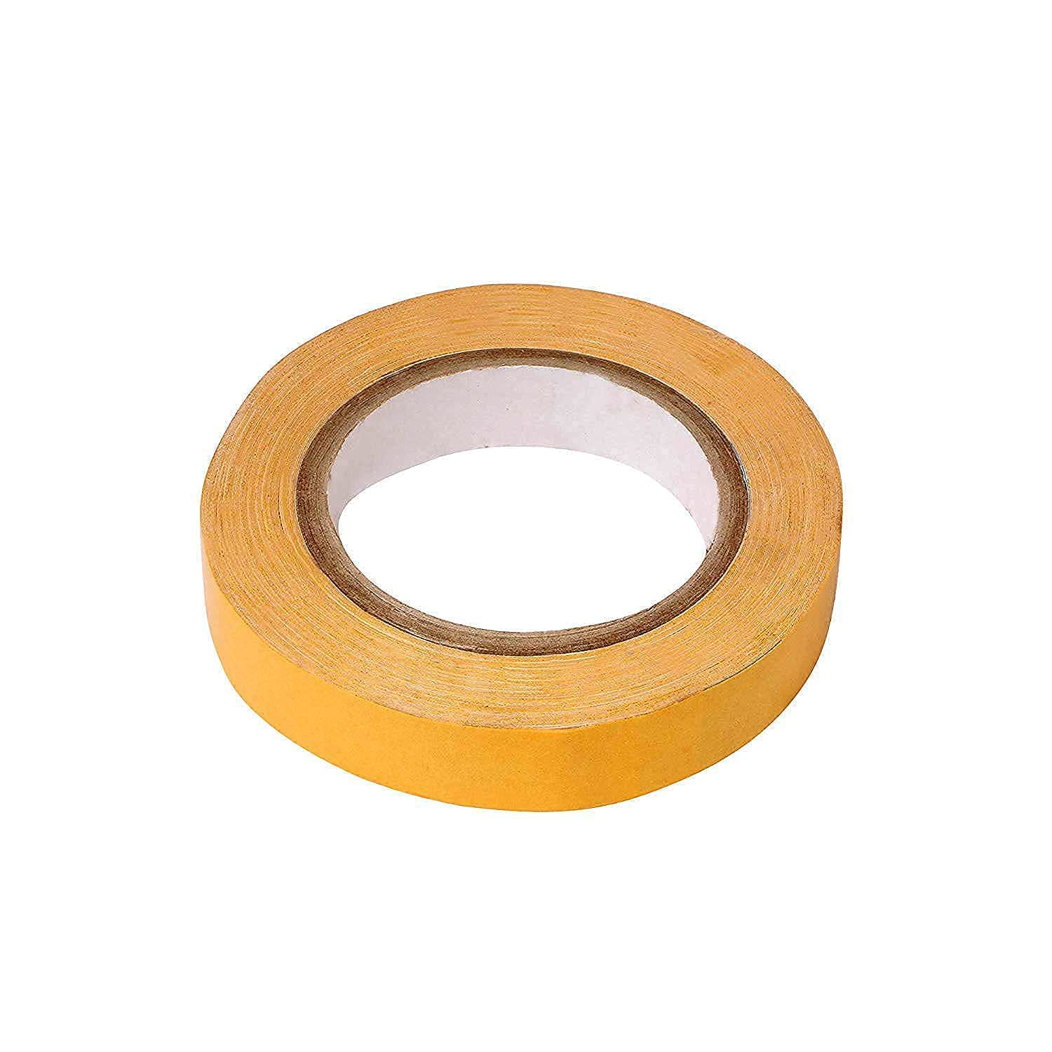 SIYAA Double-Sided Hair Patch Tape for Wigs & Extensions - Waterproof Cloth Adhesive (5 Meters, Yellow) - Secure Hairpieces for Daily Wear & Cosplay