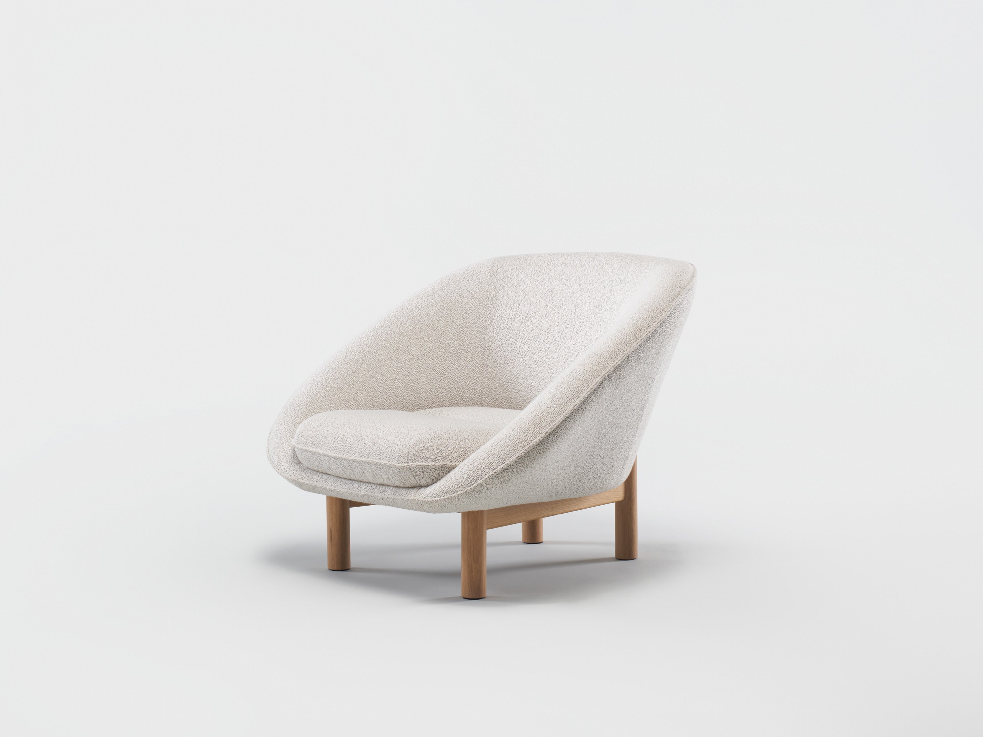 Portobello Chair - Modern Accent Chair for Living Room, Bedroom, or Office - Comfortable Upholstered Lounge Chair with Sturdy Wooden Legs - Perfect for Reading, Relaxing, and Home Decor
