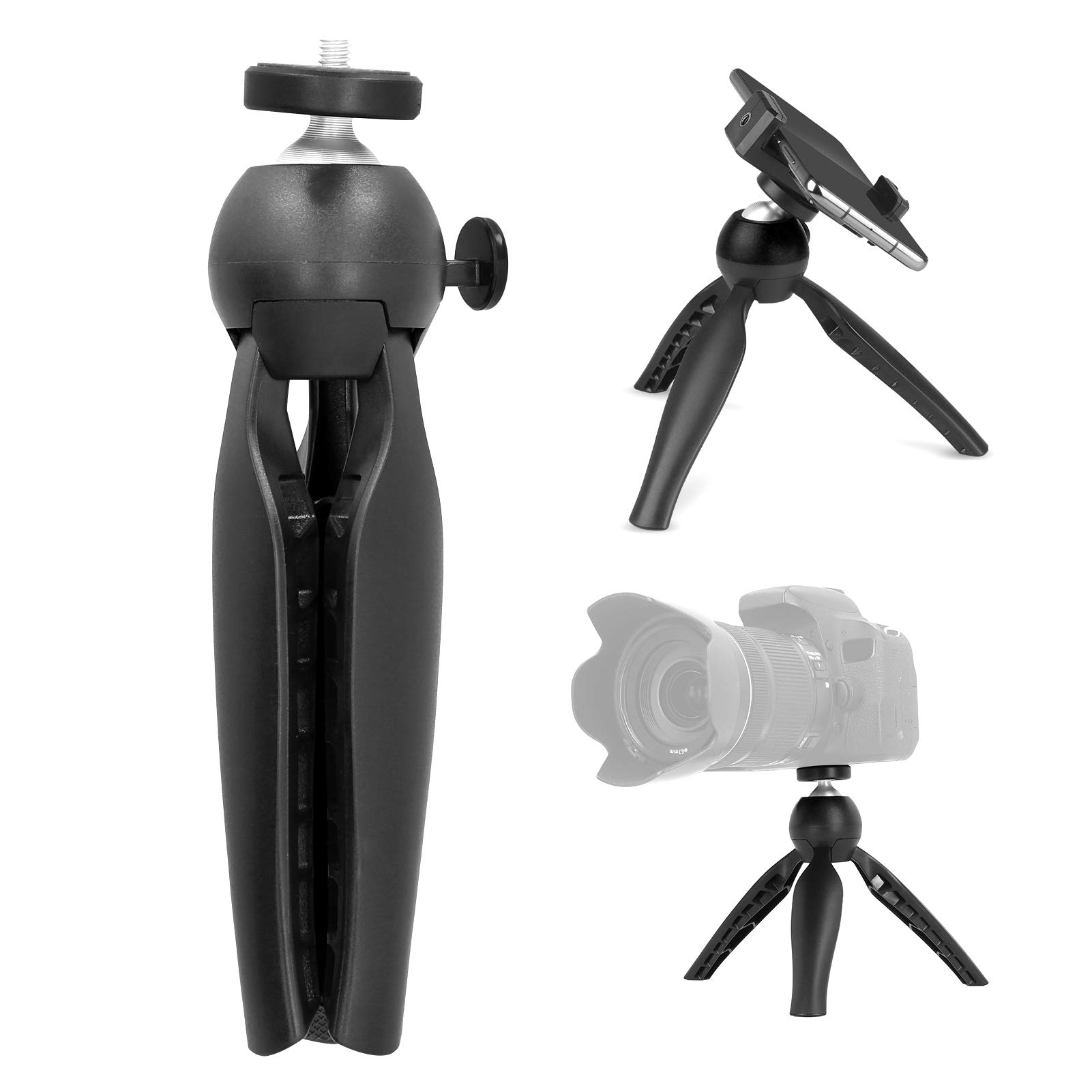 Compact Tabletop Tripod with 1/4