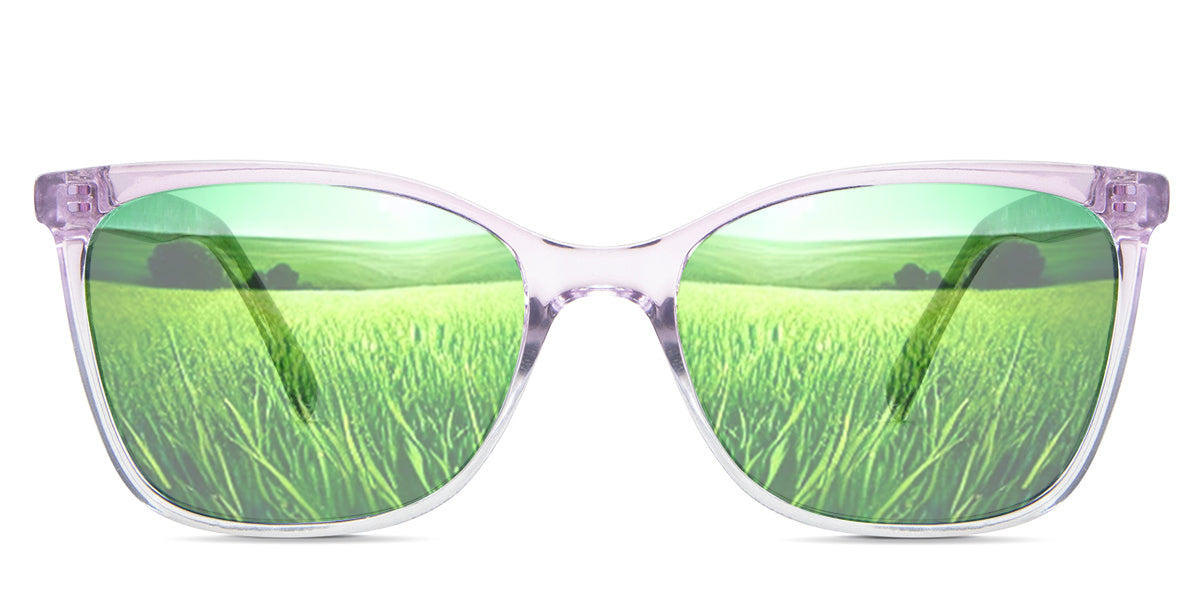 YARA Women's Prescription Tinted Glasses - Stylish & UV Protection Eyewear for Reading, Driving & Outdoor Activities