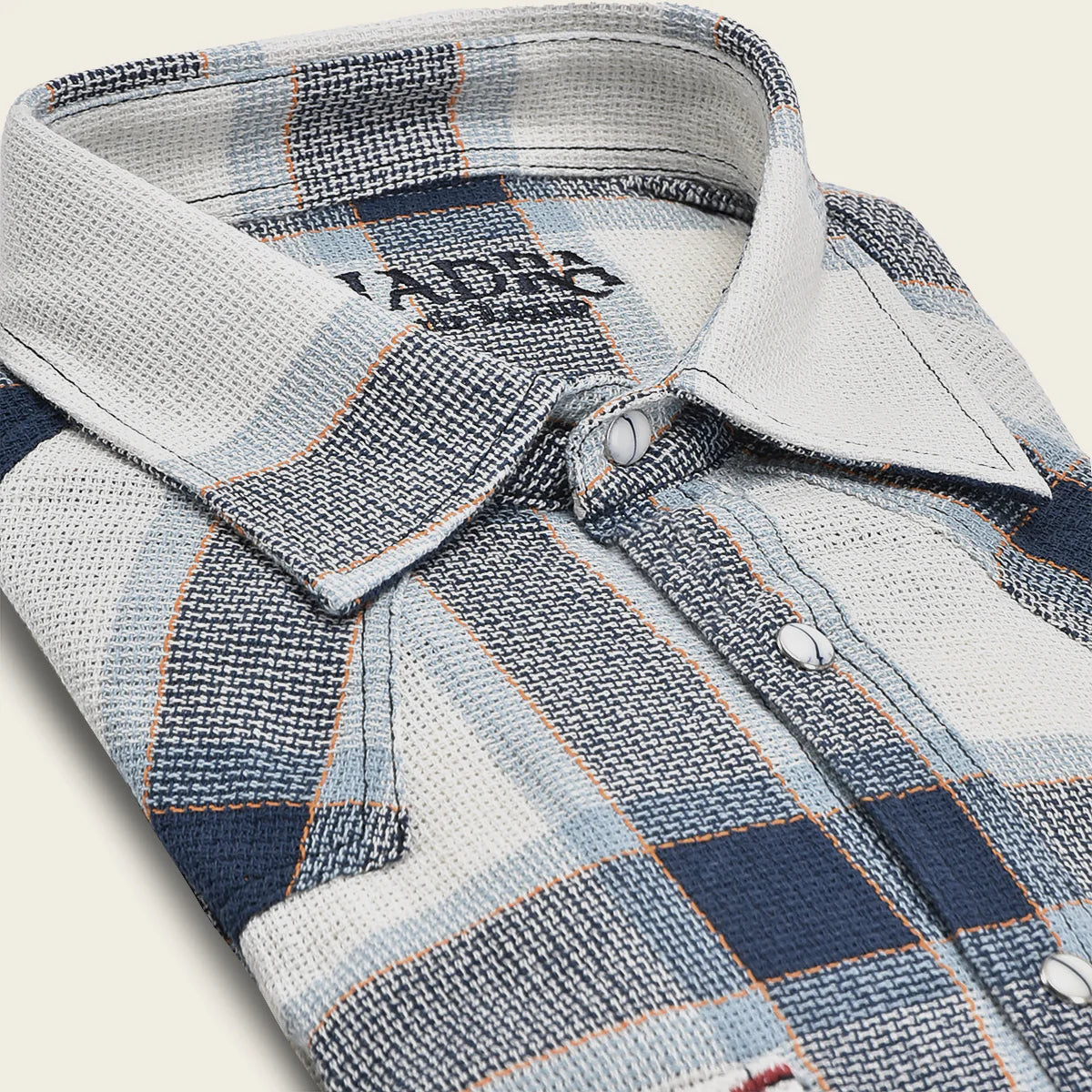 CMCW887 Men's Navy Blue Fashion Casual Soft Cotton Paisley Shirt - Comfortable Stylish Button-Up for Everyday Wear & Office Outfits