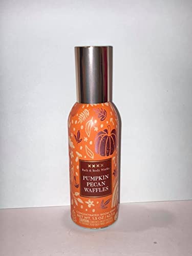 Bath & Body Works Pumpkin Pecan Waffles Room Spray - Long Lasting Home Fragrance for Bedroom, Living Room & Office | Concentrated Air Freshener for Fall & Winter Seasons