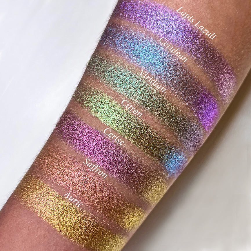 Auric Deep Iridescent Multichrome Eyeshadow - Long Lasting Pigmented Makeup for Stunning Eye Looks | Perfect for Parties, Date Nights & Special Occasions