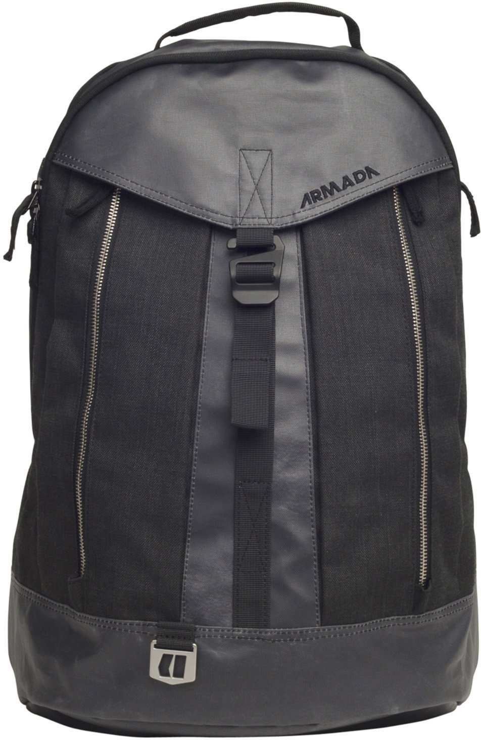 Armada Walker 30L Waterproof Hiking Backpack - Lightweight Travel Backpack for Men & Women - Durable Black Daypack for Outdoor Adventures, Camping & Commuting