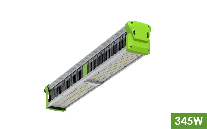 TotalGrow 345W High Intensity LED Grow Light Bar - Full Spectrum Plant Growing Lamp for Indoor Hydroponics, Greenhouse & Vertical Farming