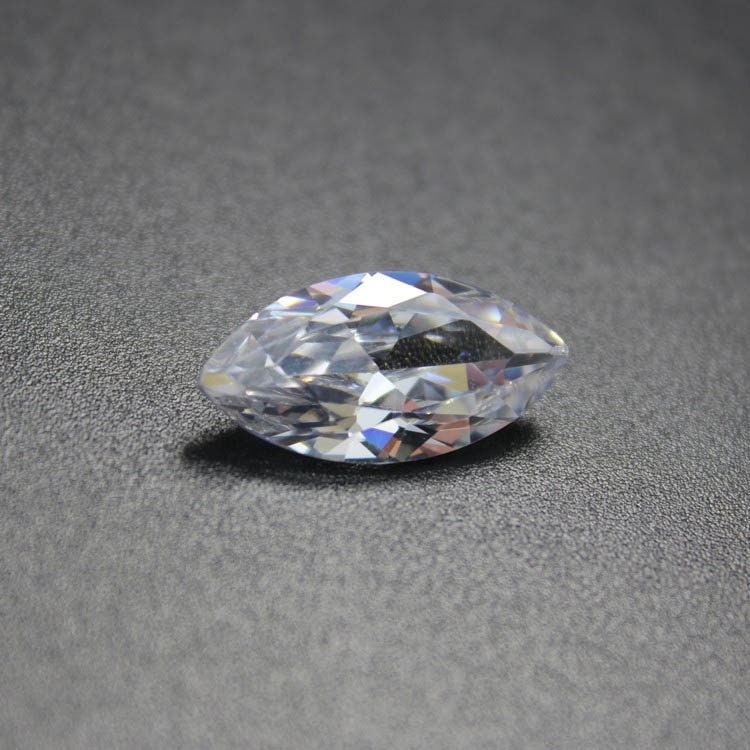 Wholesale White Cubic Zirconia (CZ) Marquise Cut 4x2mm 14x7mm VVS Eye Clean for Jewelry Making, Engagement Rings & Bridal Accessories