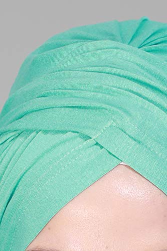 Stylish Cotton Turban Head Wrap for Women - Soft & Breathable Hair Scarf - Perfect for Yoga, Beach, or Everyday Fashion Accessory