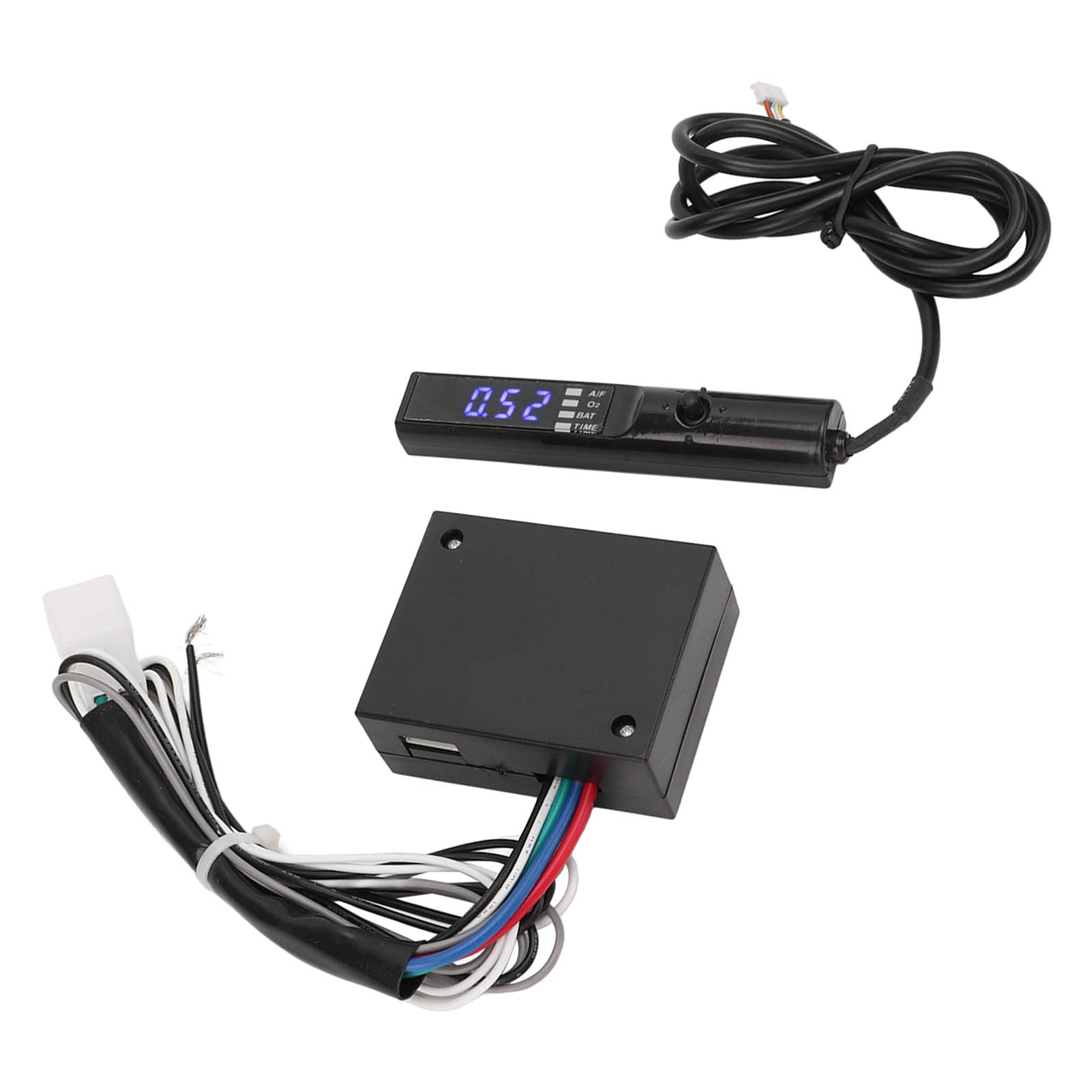 12V Auto Turbo Timer Control Kit with LED Digital Display - Engine Start Timer & Flameout Delay for Cars (Blue Light) - Perfect for Performance Tuning & Engine Protection