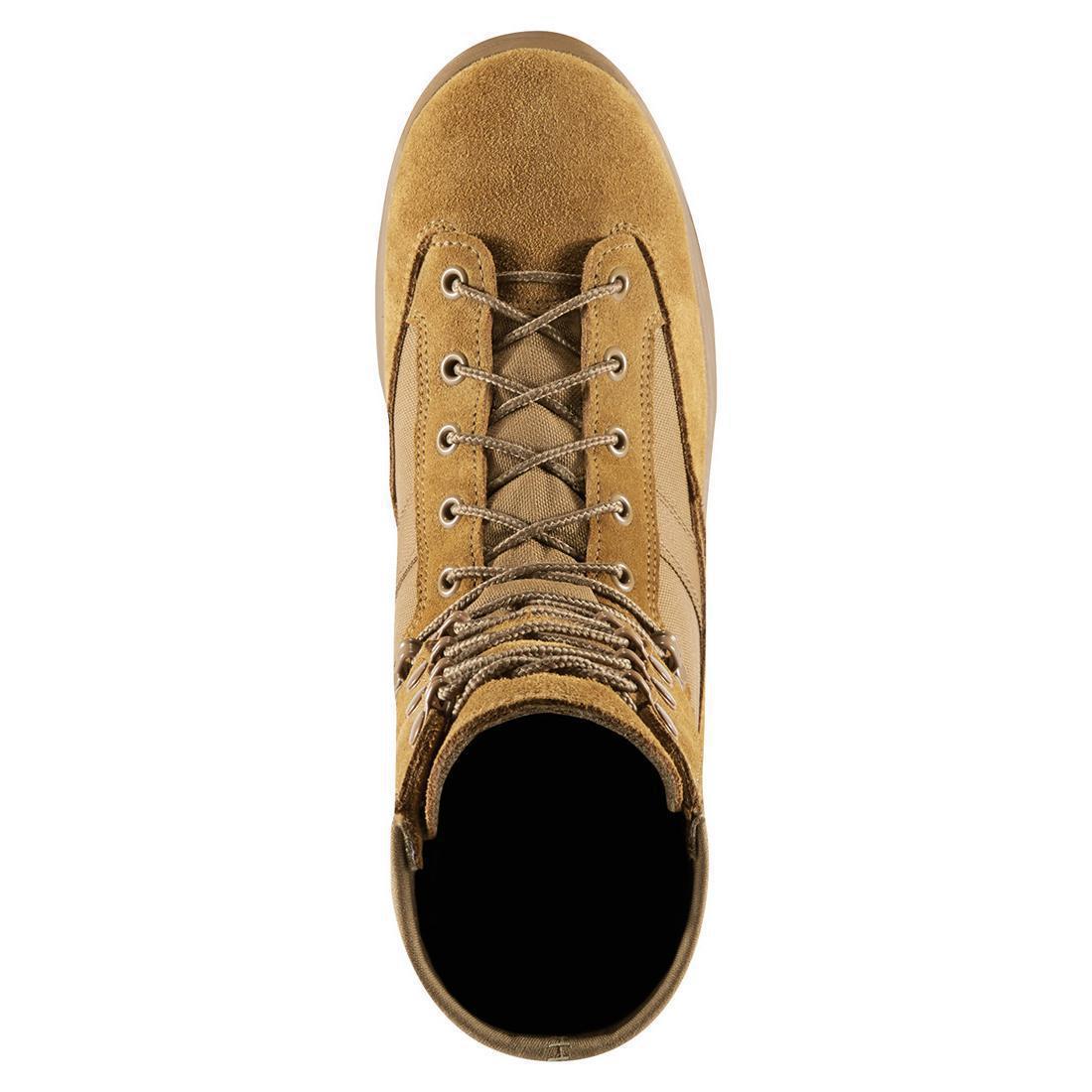 Reckoning 8 Hot Military Boots in Coyote Brown - Tactical Combat & Outdoor Hiking Footwear for Men