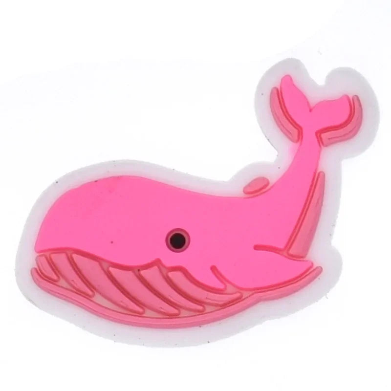 Pink Suitcase Shoe Charms for Crocs - Cute Clog Pins & Badges for Women, Men, Girls & Kids - Shoe Decorations & Accessories for Jeans, Sandals & Buckle Shoes - Perfect for Travel, Gifts & Fashion Styling