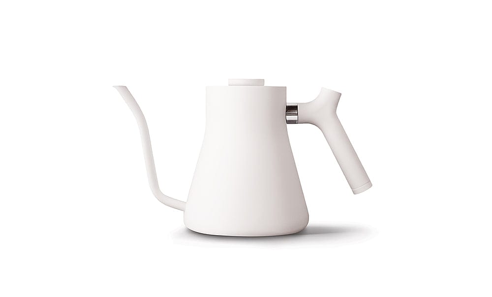 Premium Fellow Stagg Pour Over Kettle - Electric Gooseneck Coffee Kettle with Temperature Control, 1.0L Capacity, White - Perfect for Specialty Coffee Brewing & Home Baristas