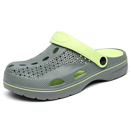 Grey and Green