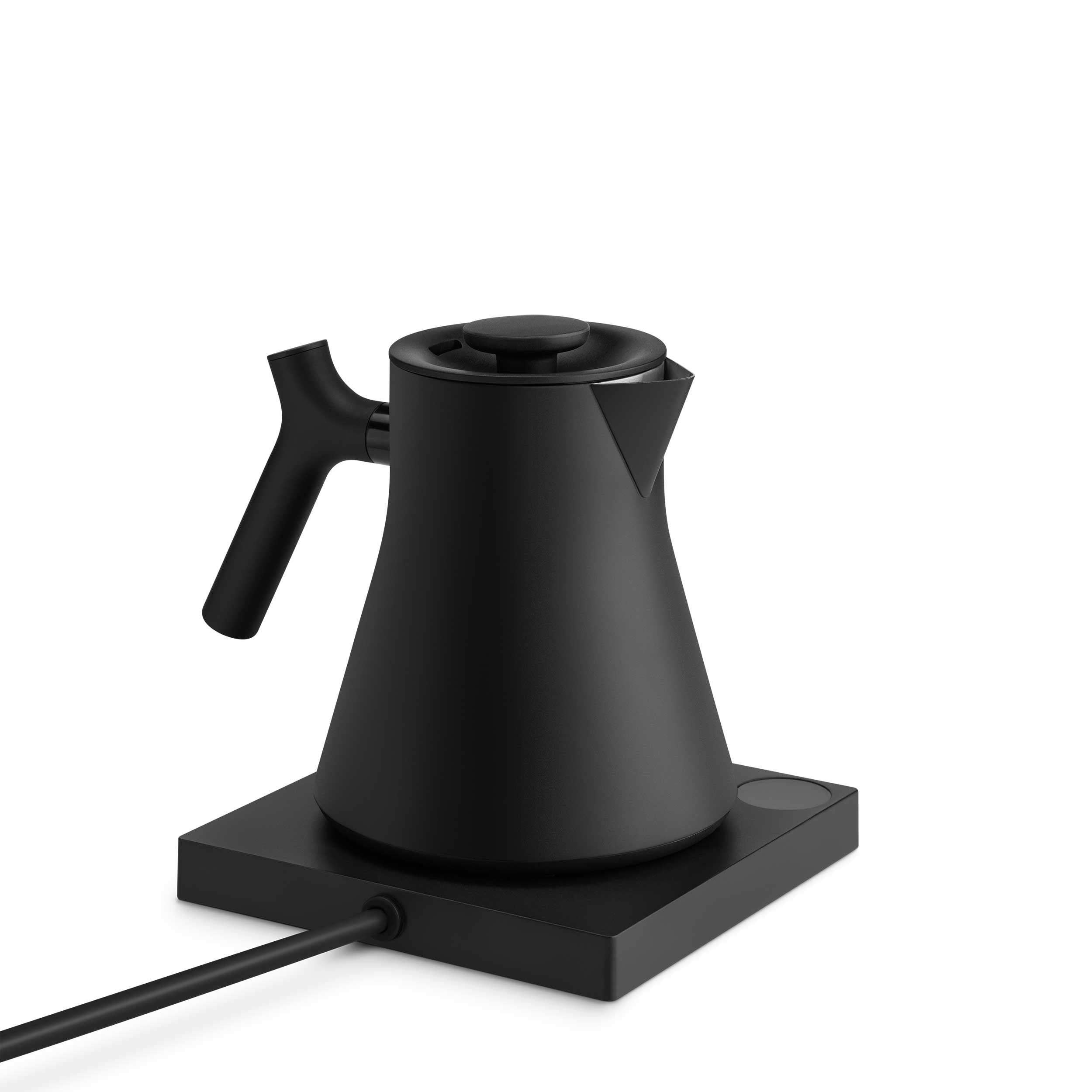 Fellow Corvo EKG Pro Electric Gooseneck Kettle - Matte Black - Fast Boiling, Precise Pouring for Coffee, Tea & Home Brewing