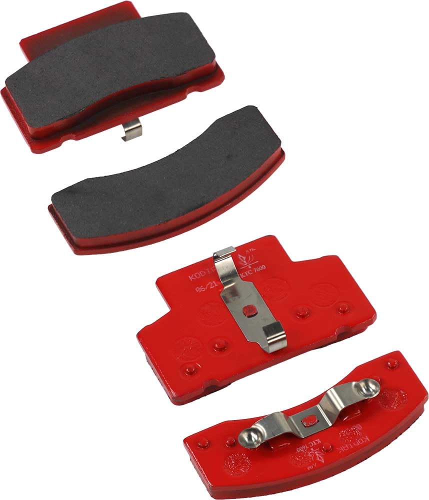 DBC-338-PAD-K Replacement Disc Brake Pads for 10K Axle (4 Pads) - Heavy Duty Truck & Trailer Brake System Upgrade - Perfect for Commercial Vehicles, RVs, and Towing Applications