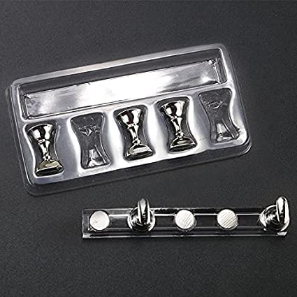 Boobeen Magnetic Acrylic Nail Display Stand - Nail Tip Holder for Nail Practice & DIY Art - False Nail Manicure Tool for Salon & Home Use