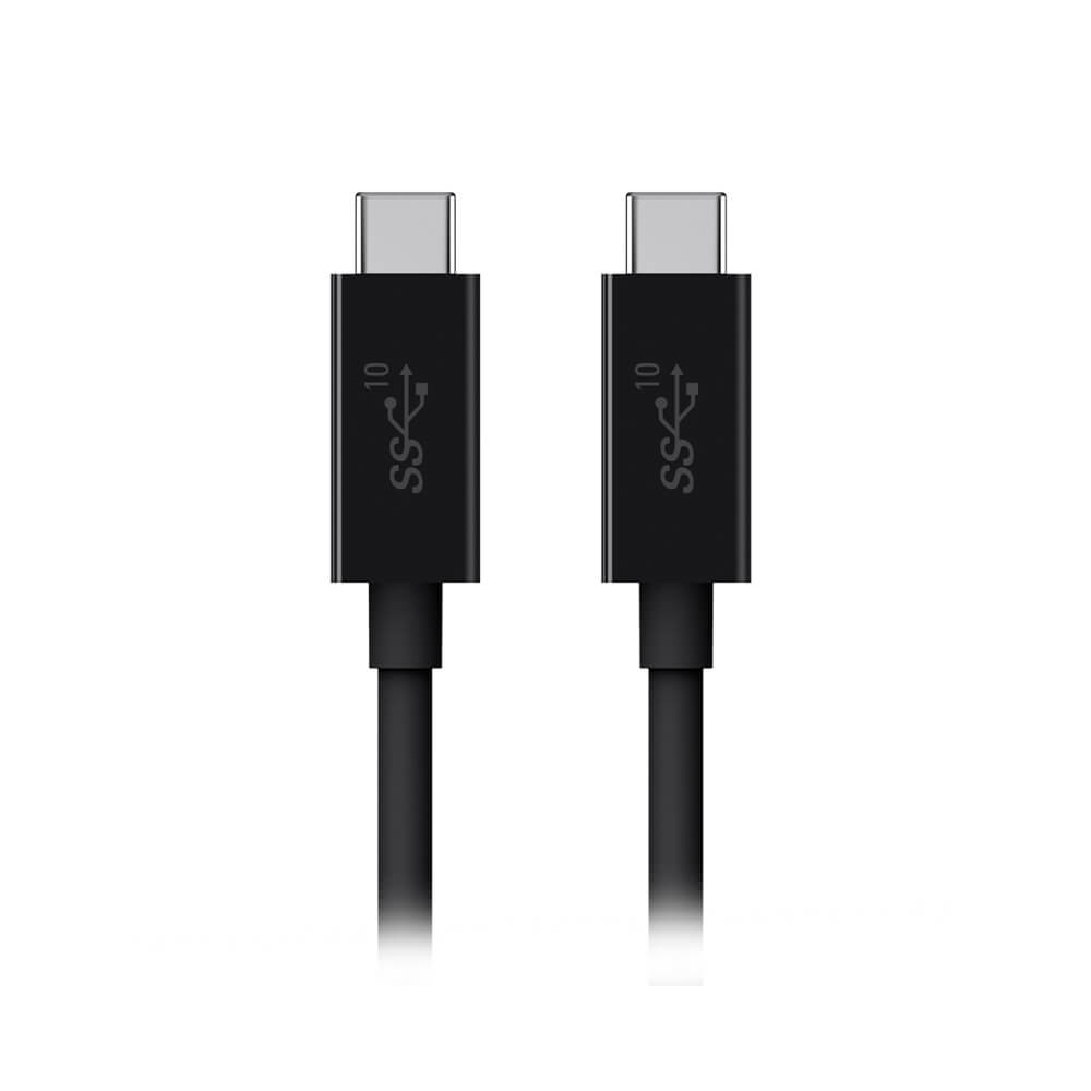 Belkin High-Speed USB C to USB C Cable 100W 10Gbps Fast Charging & Data Sync - 1M/3.3ft Black - Perfect for MacBook, iPad Pro, Galaxy S23 & More