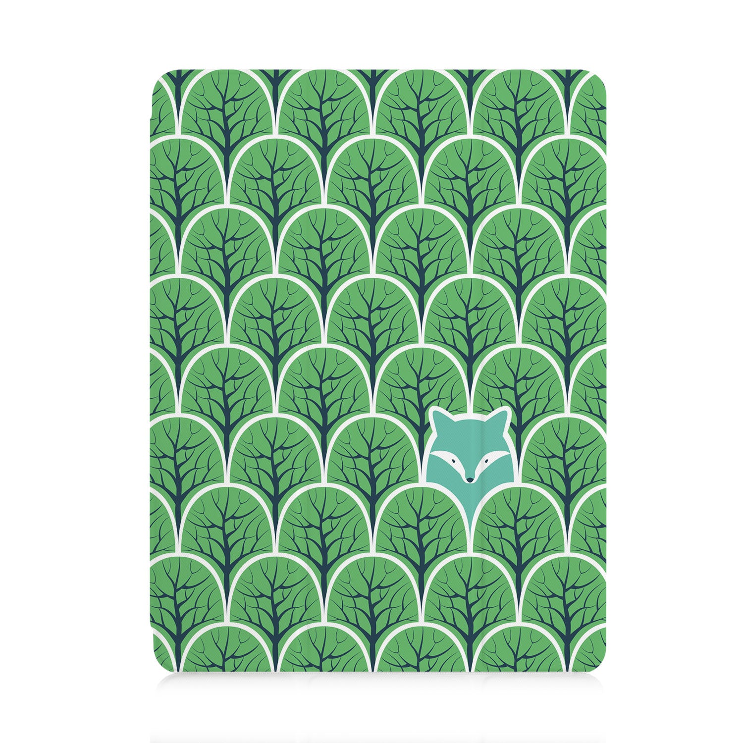 Premium iPad Trifold Case with Fox Design - Slim Protective Cover for iPad Air/Pro, Lightweight Stand Function | Perfect for Work, School & Travel Accessories