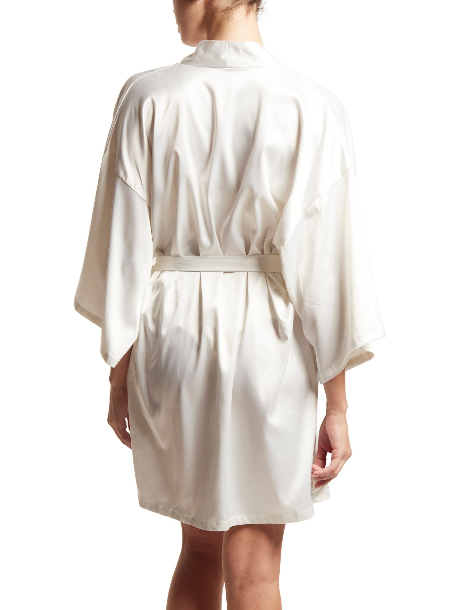 Luxury Satin Sleep Robe for Women - Soft & Comfortable Nightgown with Pockets - Perfect for Lounging, Spa Days & Bridal Gifts