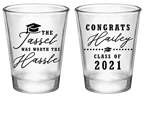 Personalized Graduation Shot Glasses - 