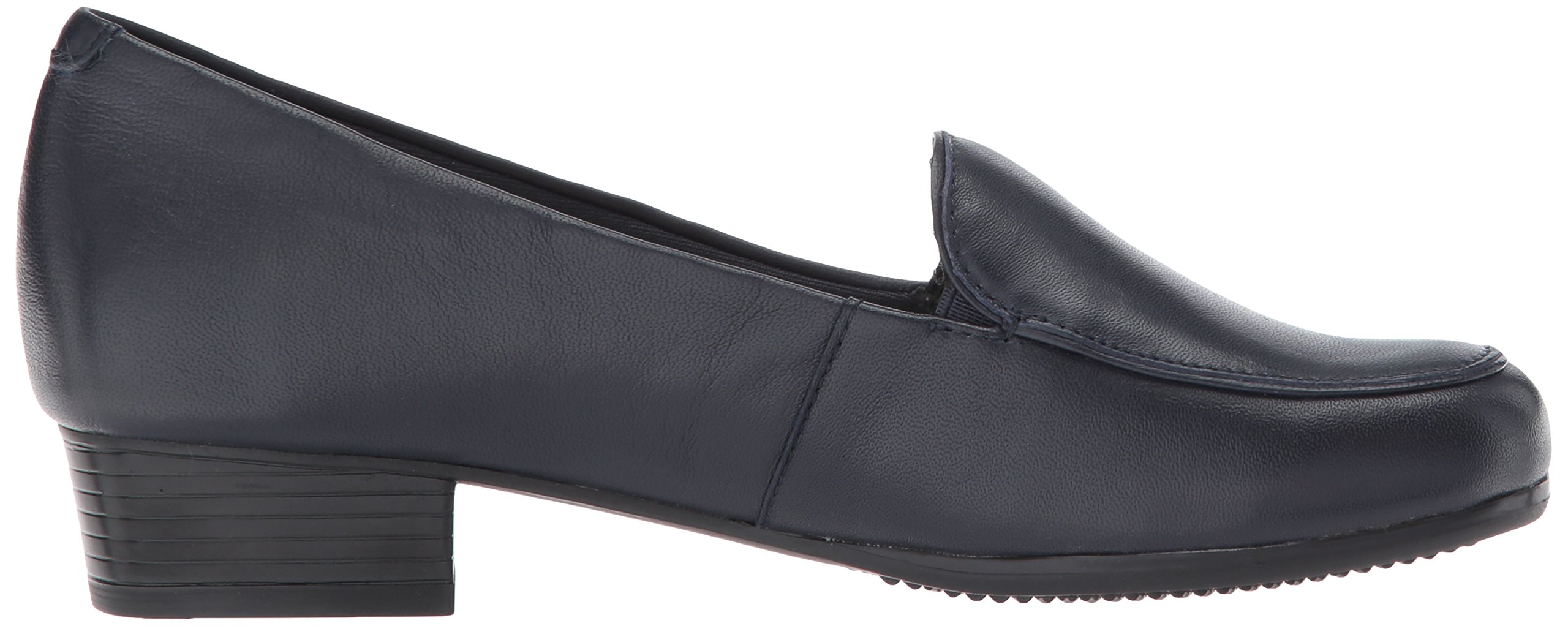 Trotters Monarch Women's Slip-On Loafers 5.5 B(M) US Navy - Comfortable Casual Shoes for Work, Travel & Everyday Wear