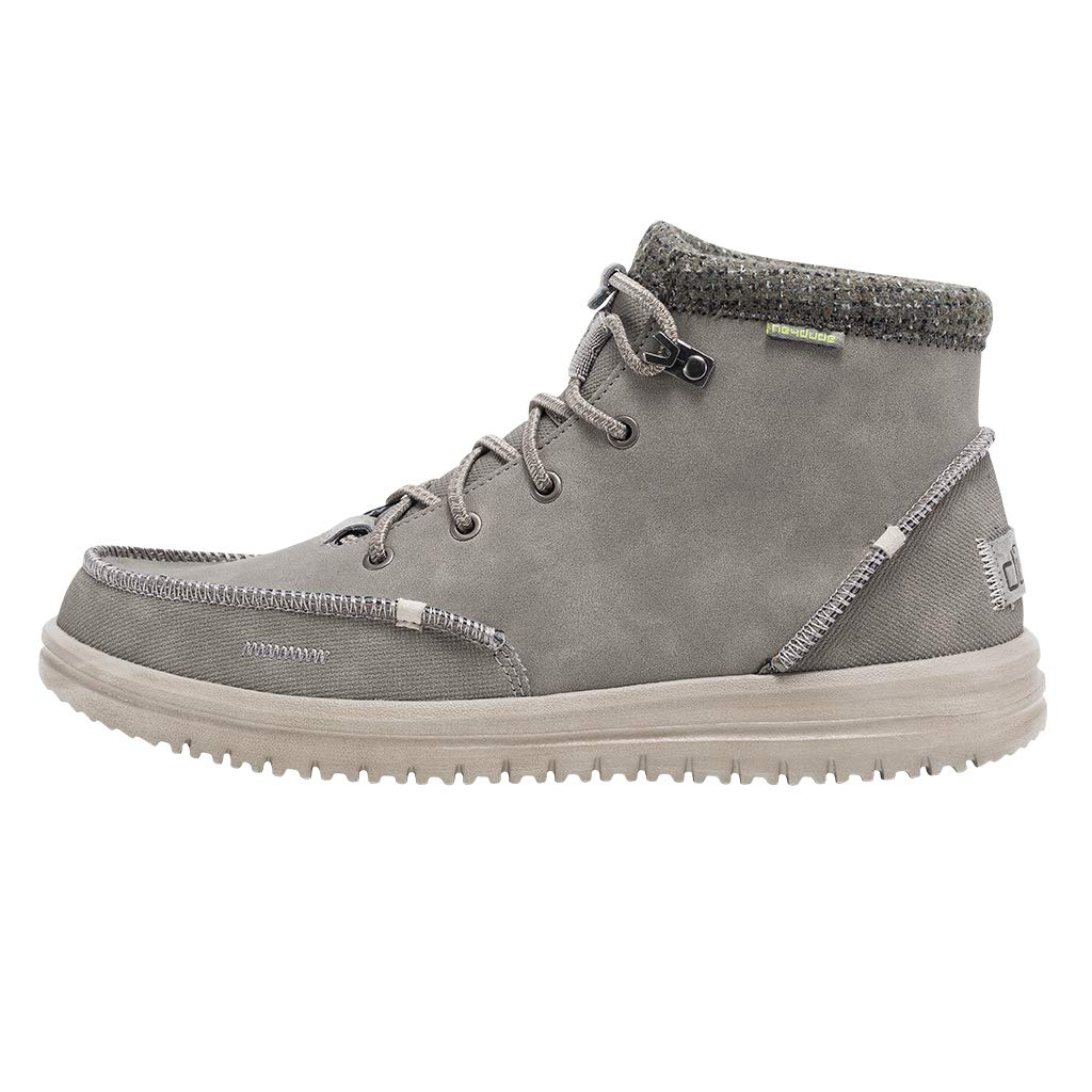 Hey Dude Men's Bradley Lace Up Boots - Comfortable Lightweight Casual Shoes for Men | Waterproof Hiking & Outdoor Walking Boots in Multiple Colors