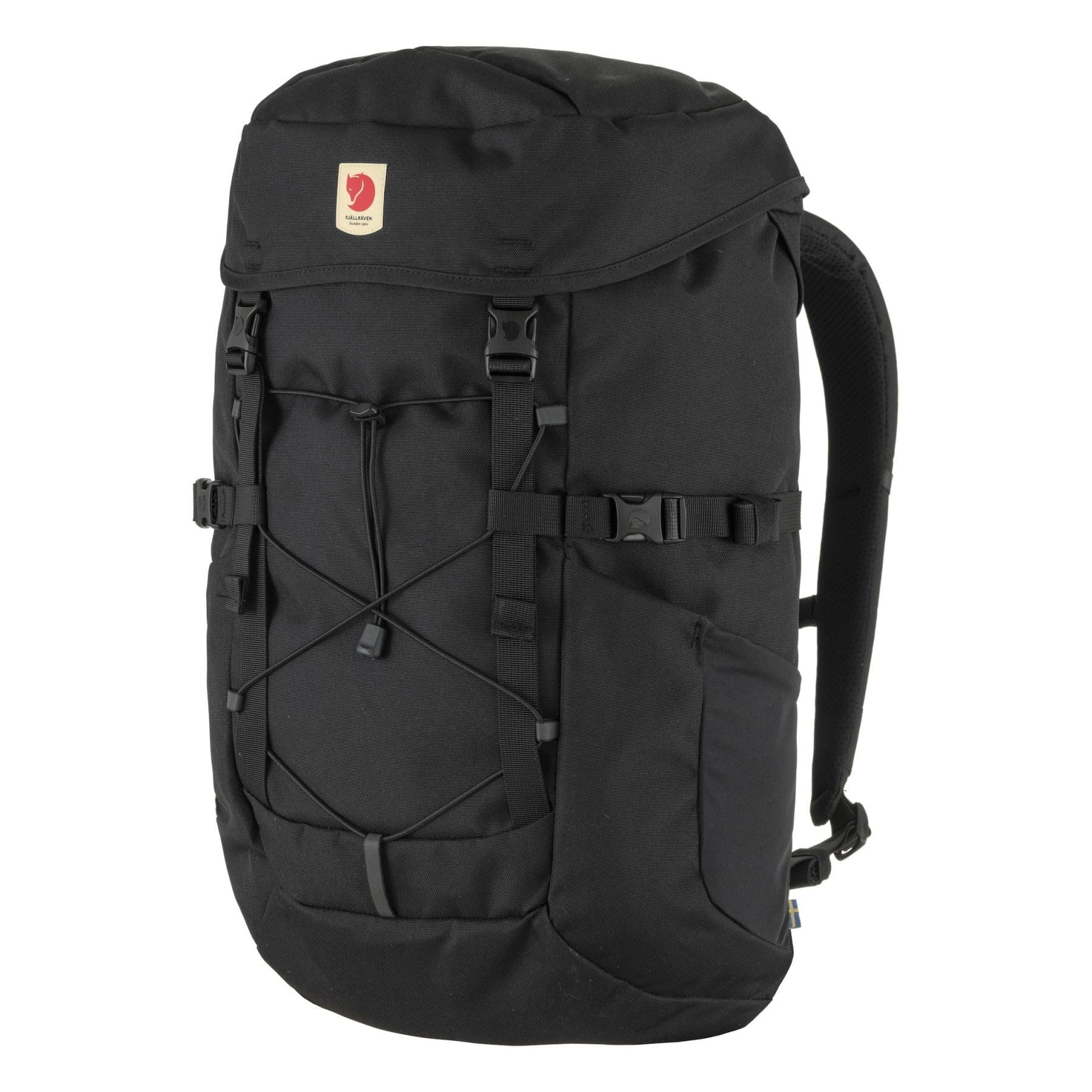 Fjallraven Skule Top 26 Backpack - Durable Water-Resistant Daypack for School, Travel & Hiking - Black
