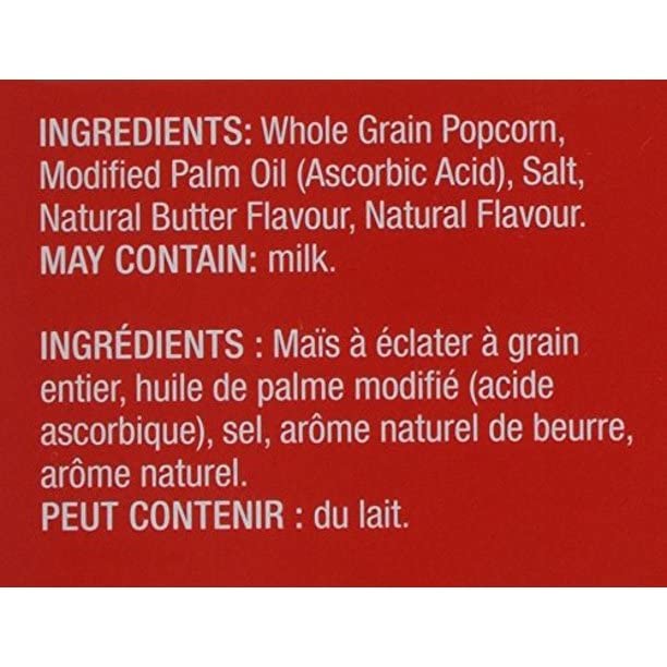Kirkland Microwave Popcorn - 8 Count (3.3 oz Bags) - Butter Flavored, Non-GMO, Quick & Easy Snack for Movie Nights, Office Breaks & Family Gatherings