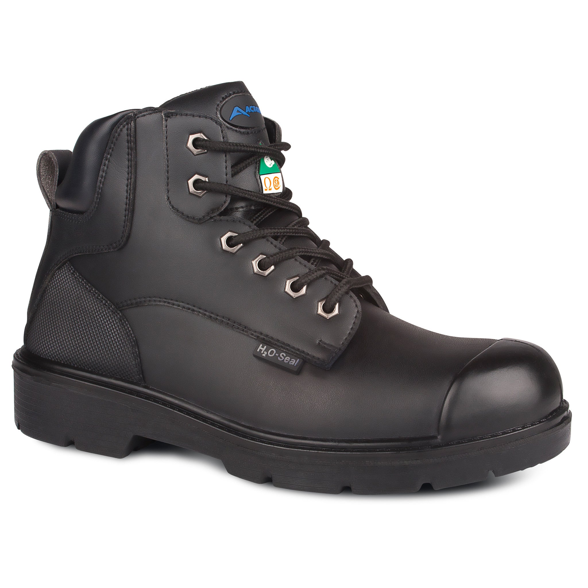 Acton Profiber 9225 Unisex Vegan Steel Toe Work Boots - OSHA Compliant Safety Shoes for Construction, Warehouse & Industrial Workers