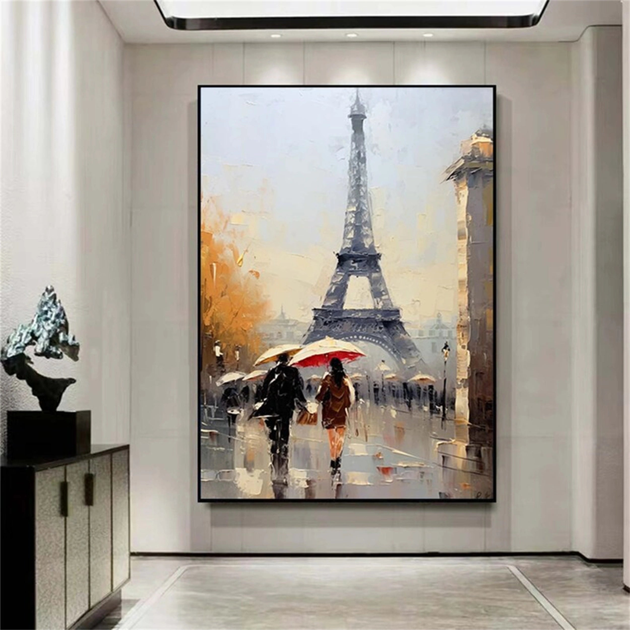 Urban Landscape Painting #UL 026 - Modern Wall Art for Home & Office Decor - Perfect for Living Room, Bedroom or Workspace