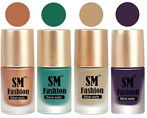 Metallic Gold-Dark Green-Nude-Violet