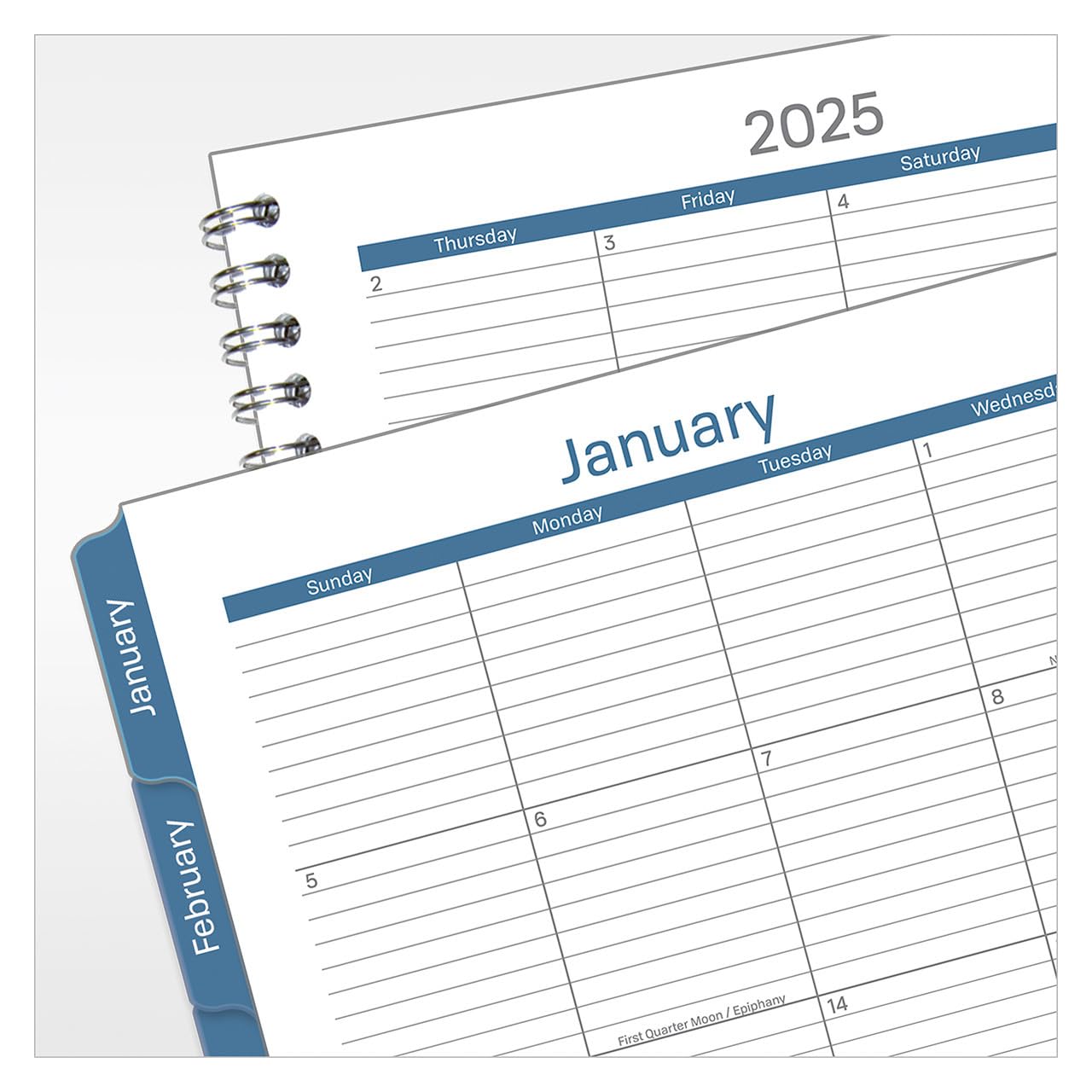 FranklinCovey 6-Month Leadership Planner - Wire-Bound Notebook (Monarch, January 2025 - June 2025) | Executive Organizer for Goal Setting, Time Management & Productivity | Perfect for Professionals, Students & Entrepreneurs
