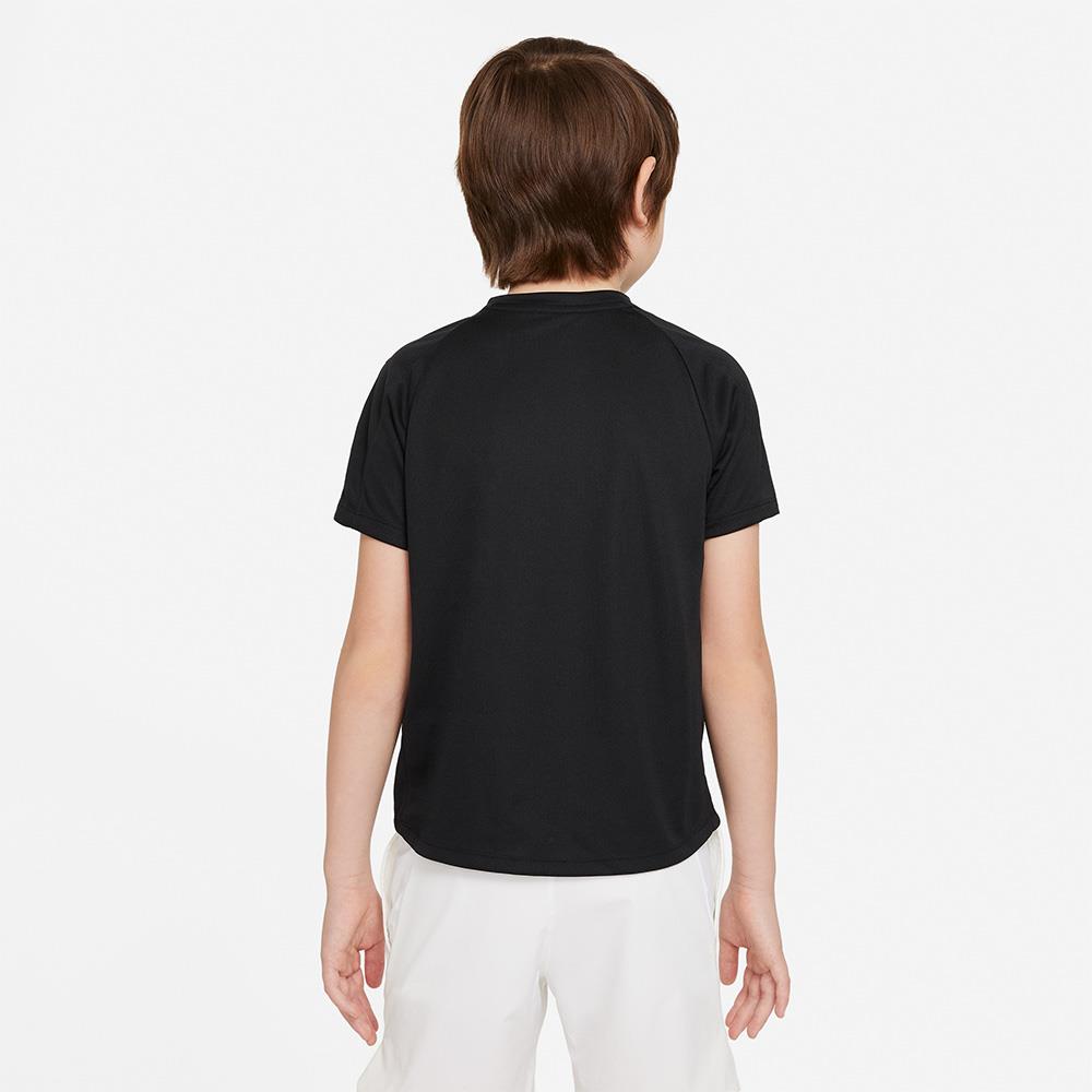 Nike Boys Victory Short Sleeve T-Shirt - Black | Comfortable Athletic Shirt for Kids | Perfect for Sports, School & Everyday Wear