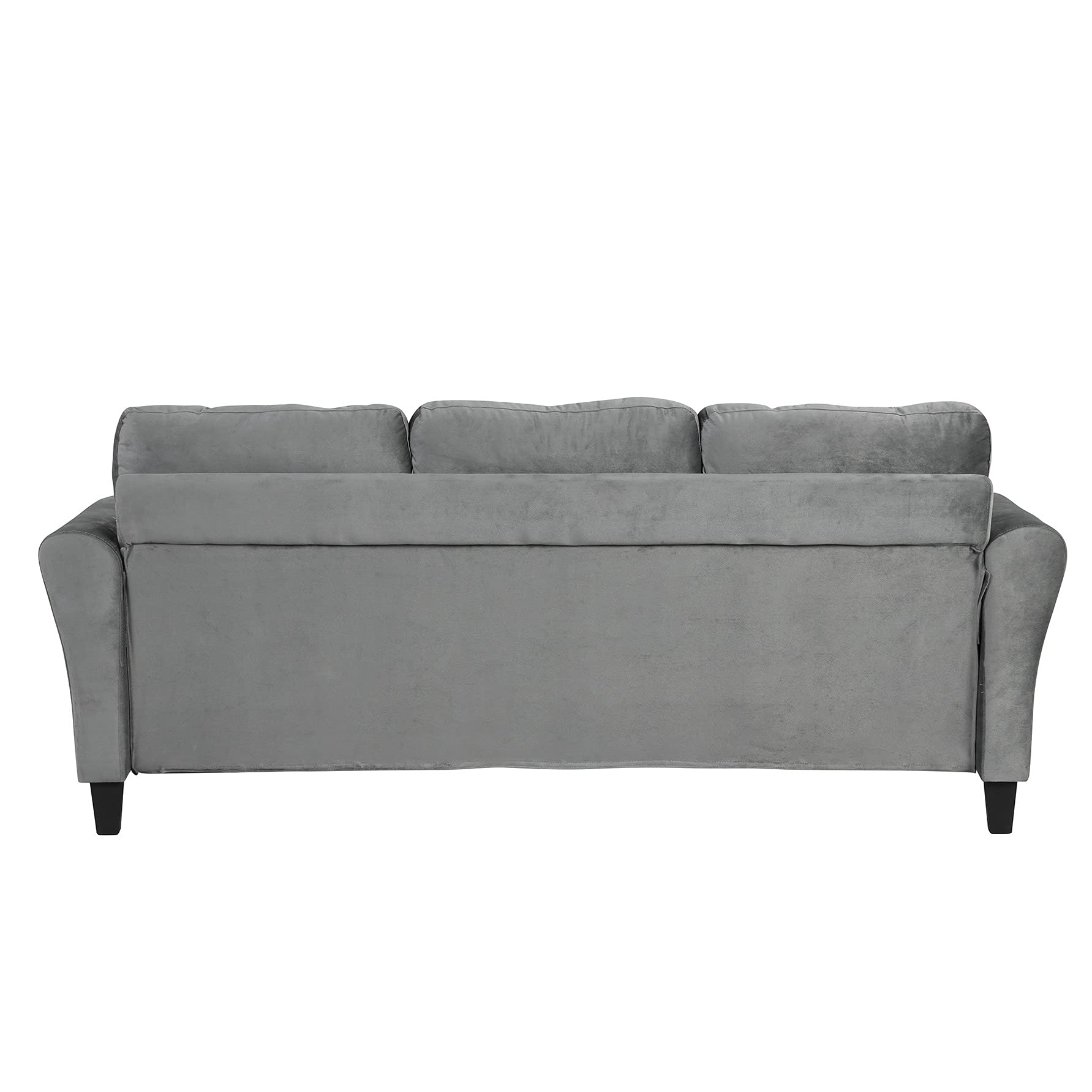 Premium Modern 2-Piece Fabric Living Room Sofa Set with 3-Seat Sofa & Loveseat - Upholstered Couch for Living Room, Bedroom & Small Spaces (Grey) - Perfect for Family Gatherings, Movie Nights & Cozy Home Decor