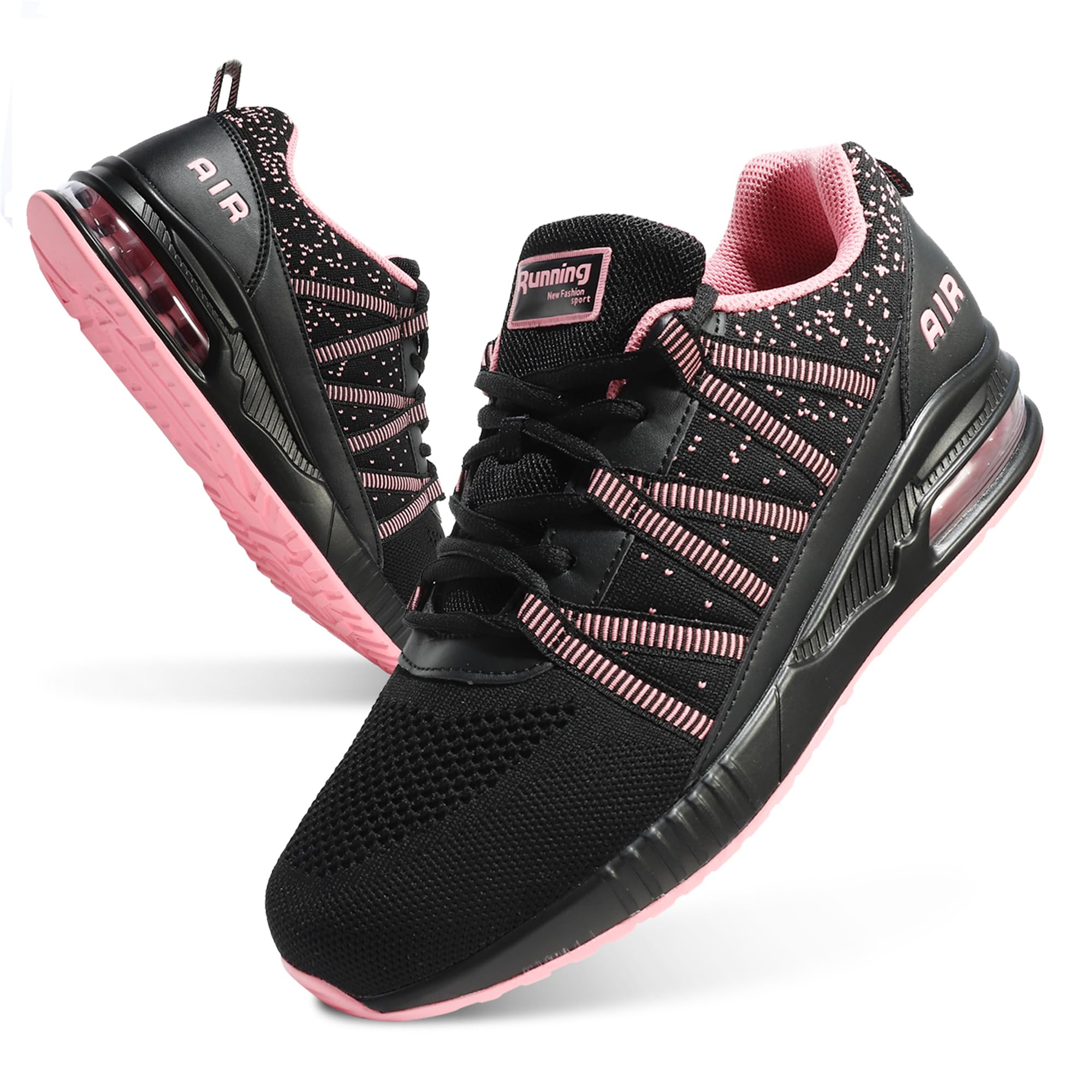 Soulsfeng Women's Air Cushion Running Shoes - Lightweight Breathable Workout Tennis Walking Sneakers for Women - Size US 3.5-11.5 - Perfect for Gym, Jogging & Casual Wear