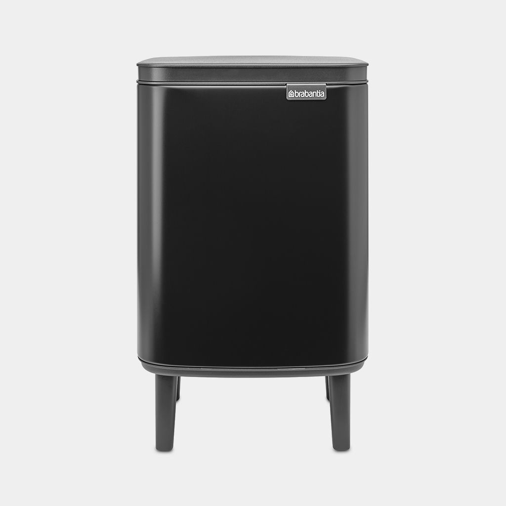 7L Stainless Steel Trash Can with Lid - Modern Kitchen & Office Waste Bin in Various Colors - Perfect for Home, Office, and Bathroom Use