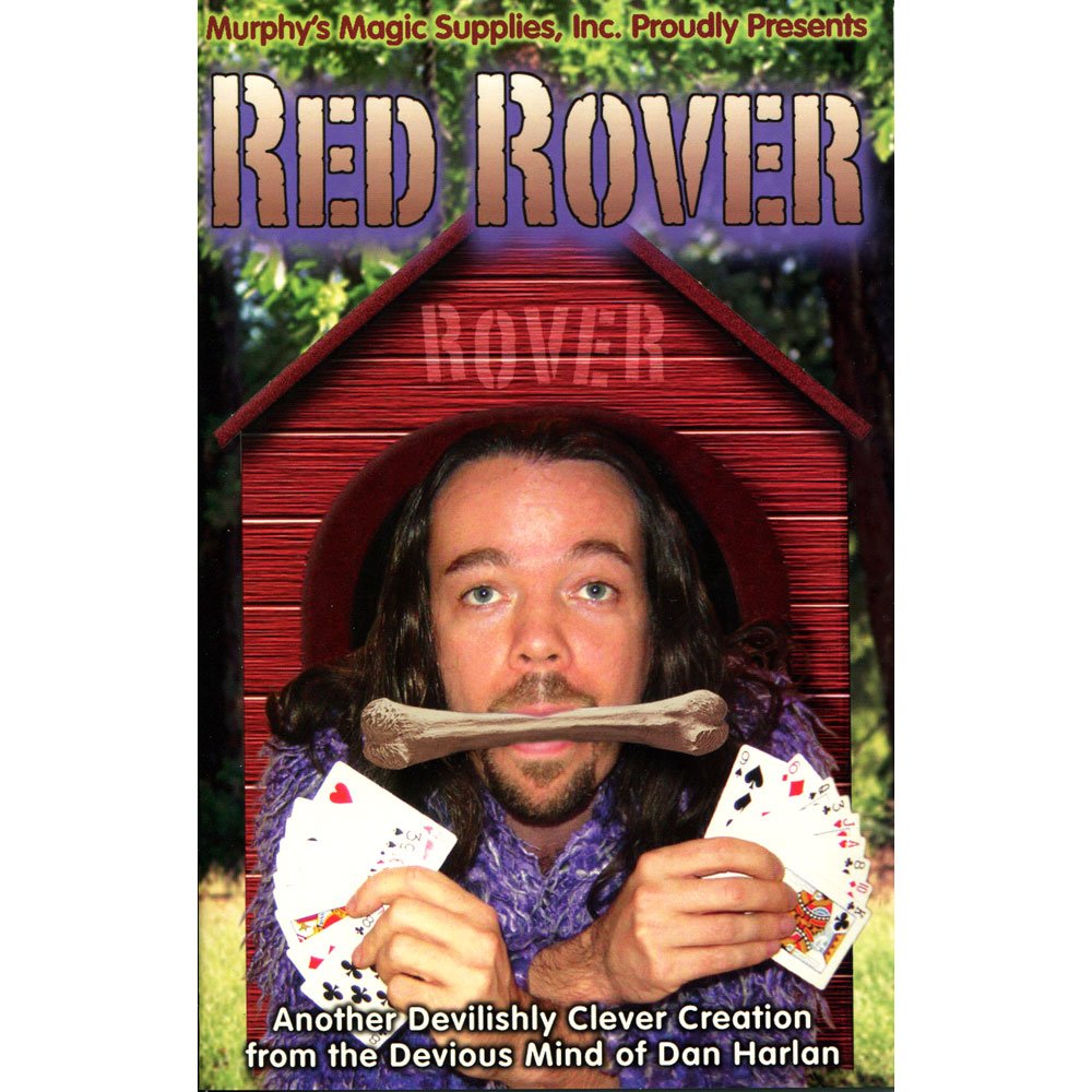 MMS Red Rover by Dan Harlan - Professional Magic Trick for Close-Up Performances, Street Magic & Card Illusions