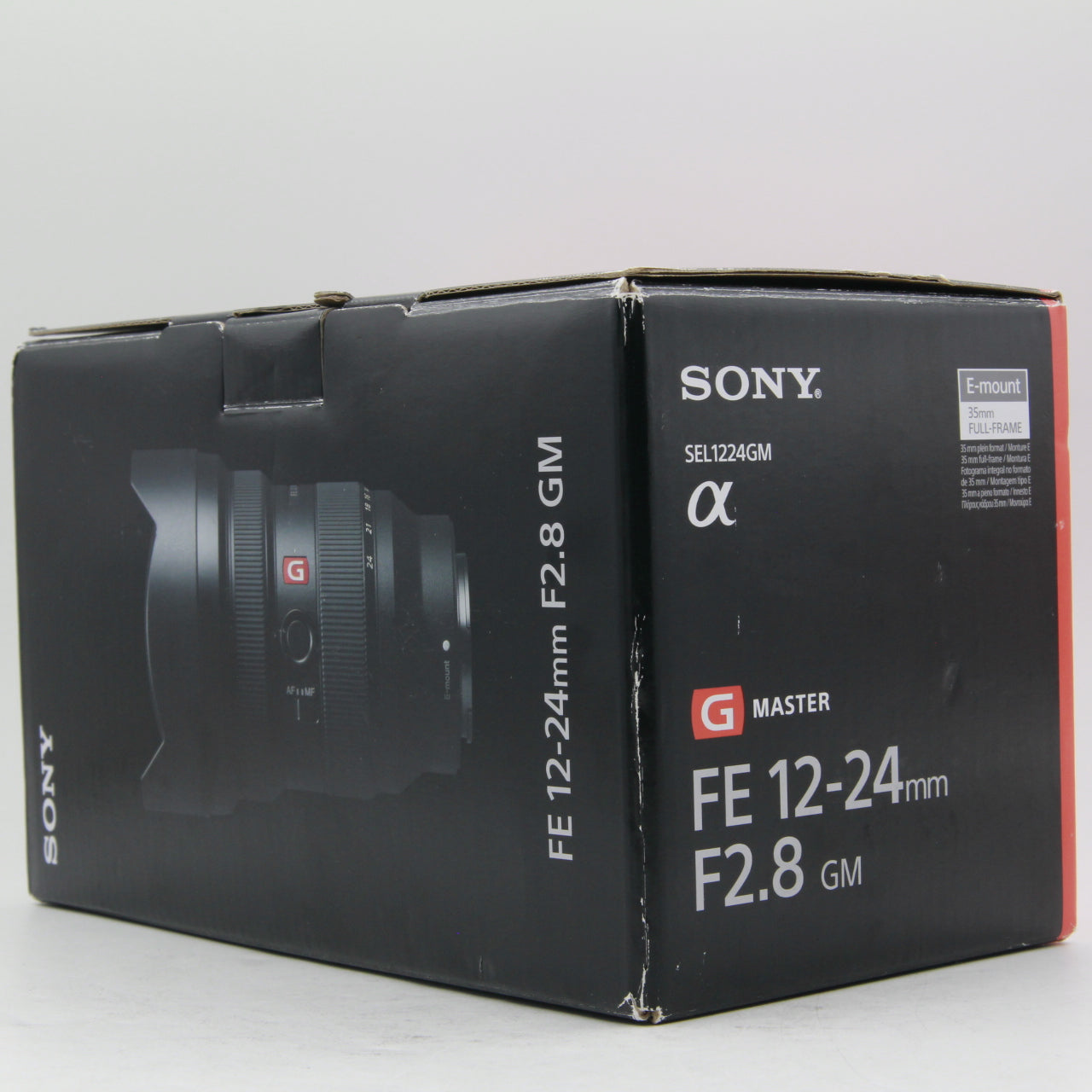 Open Box Excellent Condition Sony FE 12-24mm f/2.8 GM Ultra Wide Angle Lens for Sony E-Mount Cameras - Perfect for Landscape, Architecture & Astrophotography