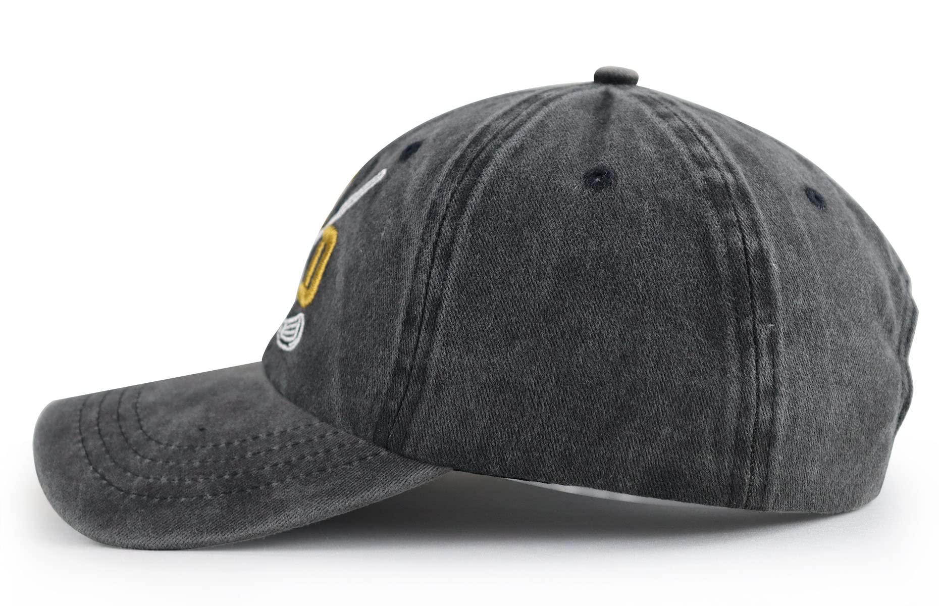 Funny Golf Dad Hats for Men - Adjustable Cotton Embroidered Baseball Cap for Fathers Day, Golf Outings & Casual Wear