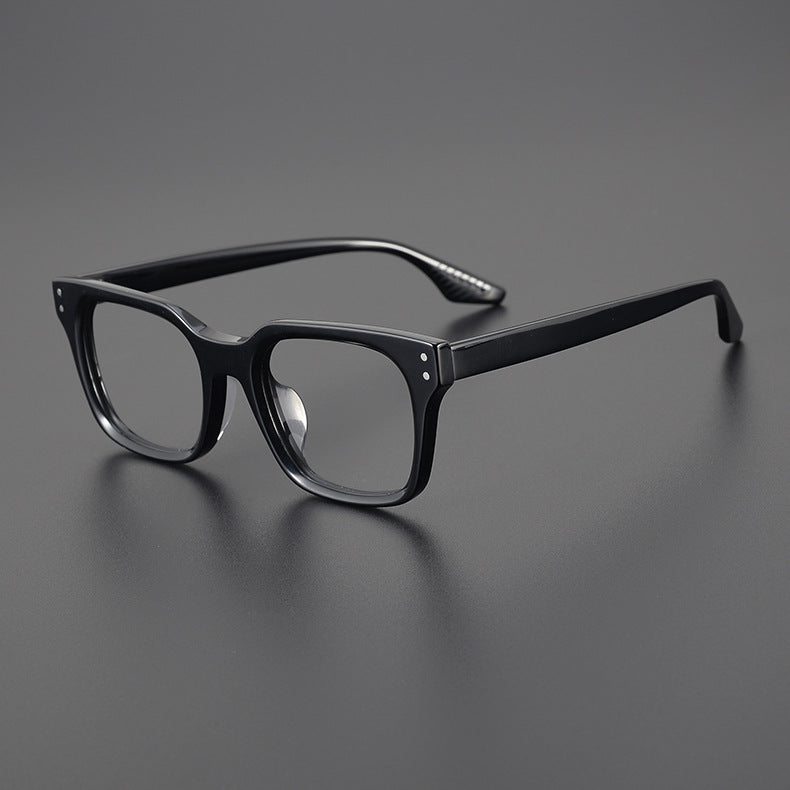 Stylish Acetate Square Glasses Frames SC8018 for Men & Women - Trendy Retro Eyewear for Work, Reading & Fashion Accessories