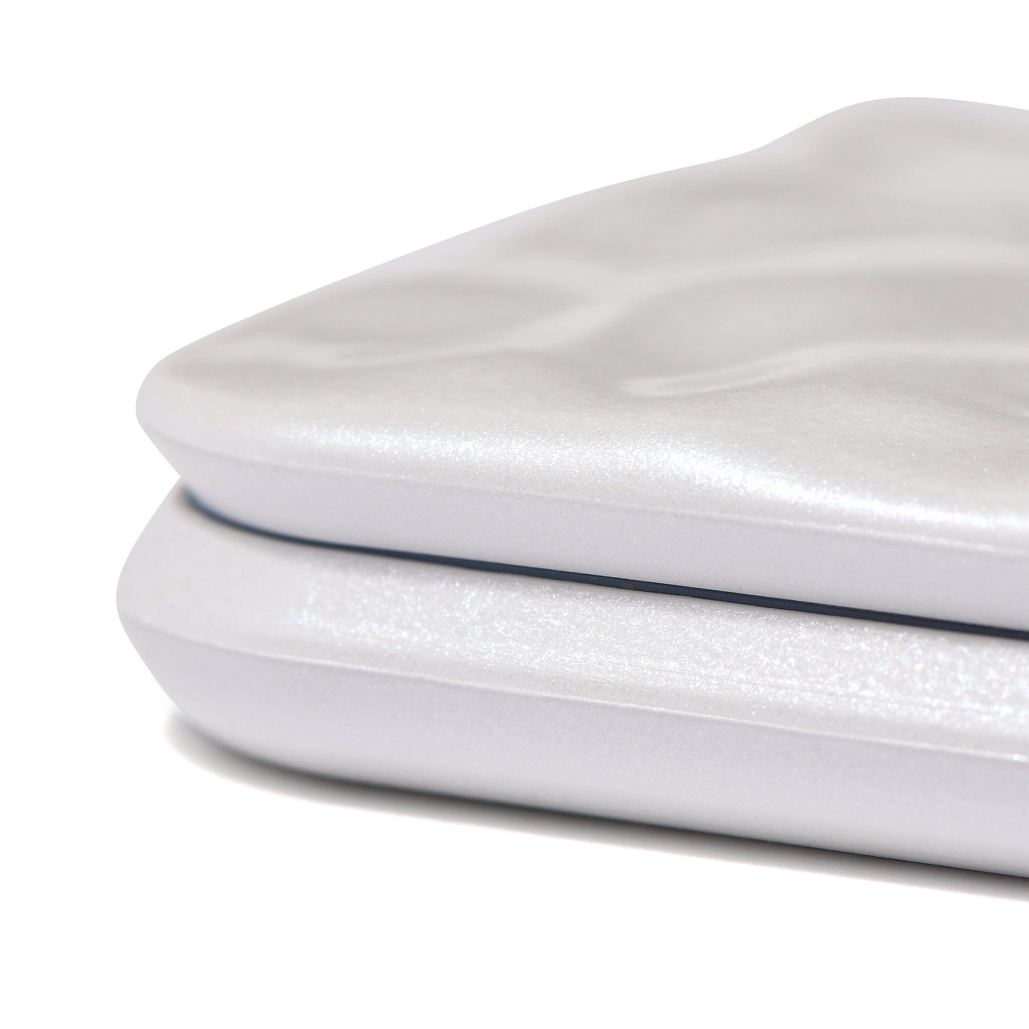 Blanche LED Compact Mirror - White | Portable Makeup Mirror with Bright Light | Perfect for Travel, Home, and On-the-Go Touch Ups