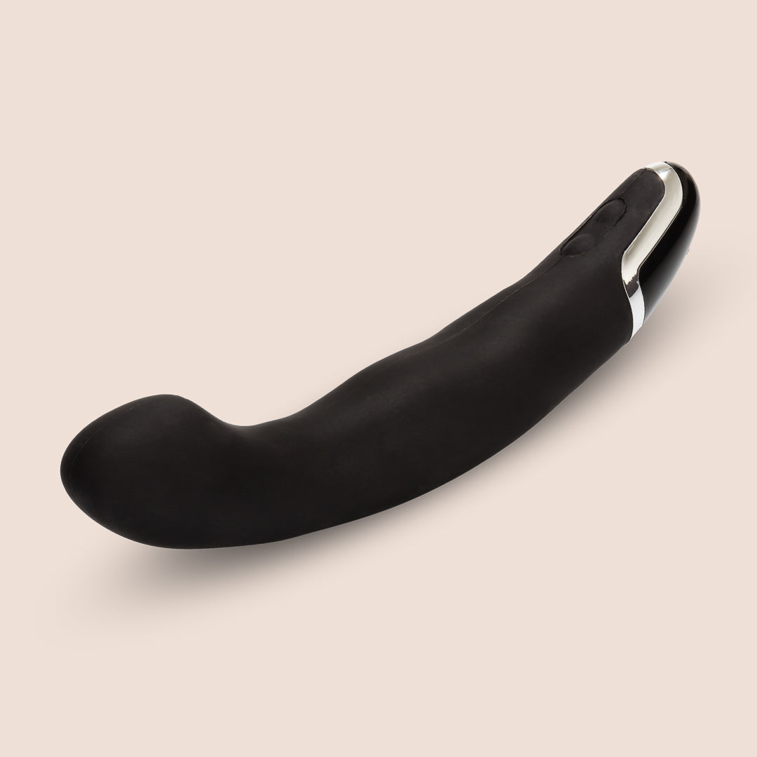 Dr. Joel Kaplan Silicone Smooth P - Rechargeable Vibrating Anal Probe for Pleasure & Prostate Stimulation | Waterproof & Body-Safe | Perfect for Couples Play & Solo Exploration